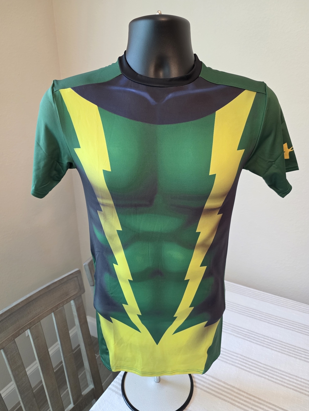 ULRA RARE Under Armour Alter Ego Classic Electro Compression Shirt